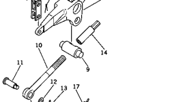 Вилка 04213-01460 Komatsu