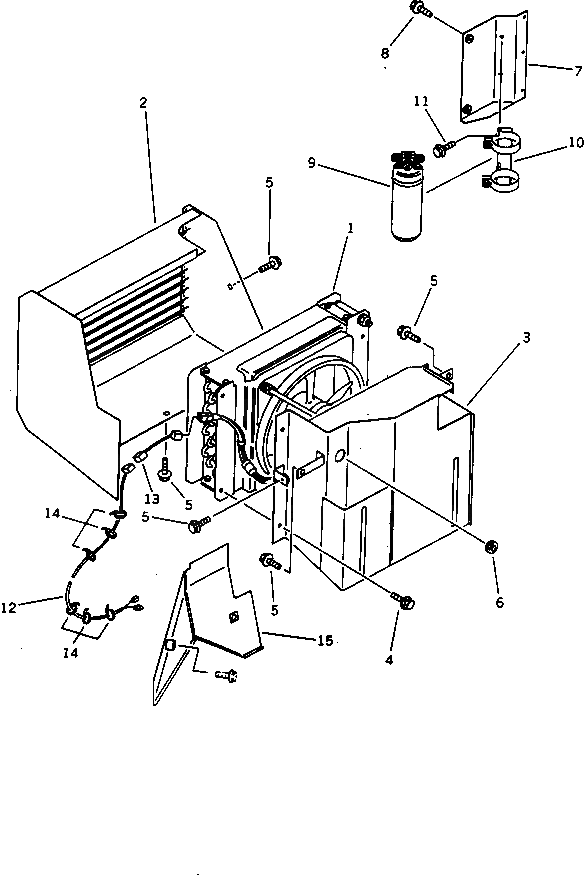 Крышка R.H 419-963-1550 Komatsu