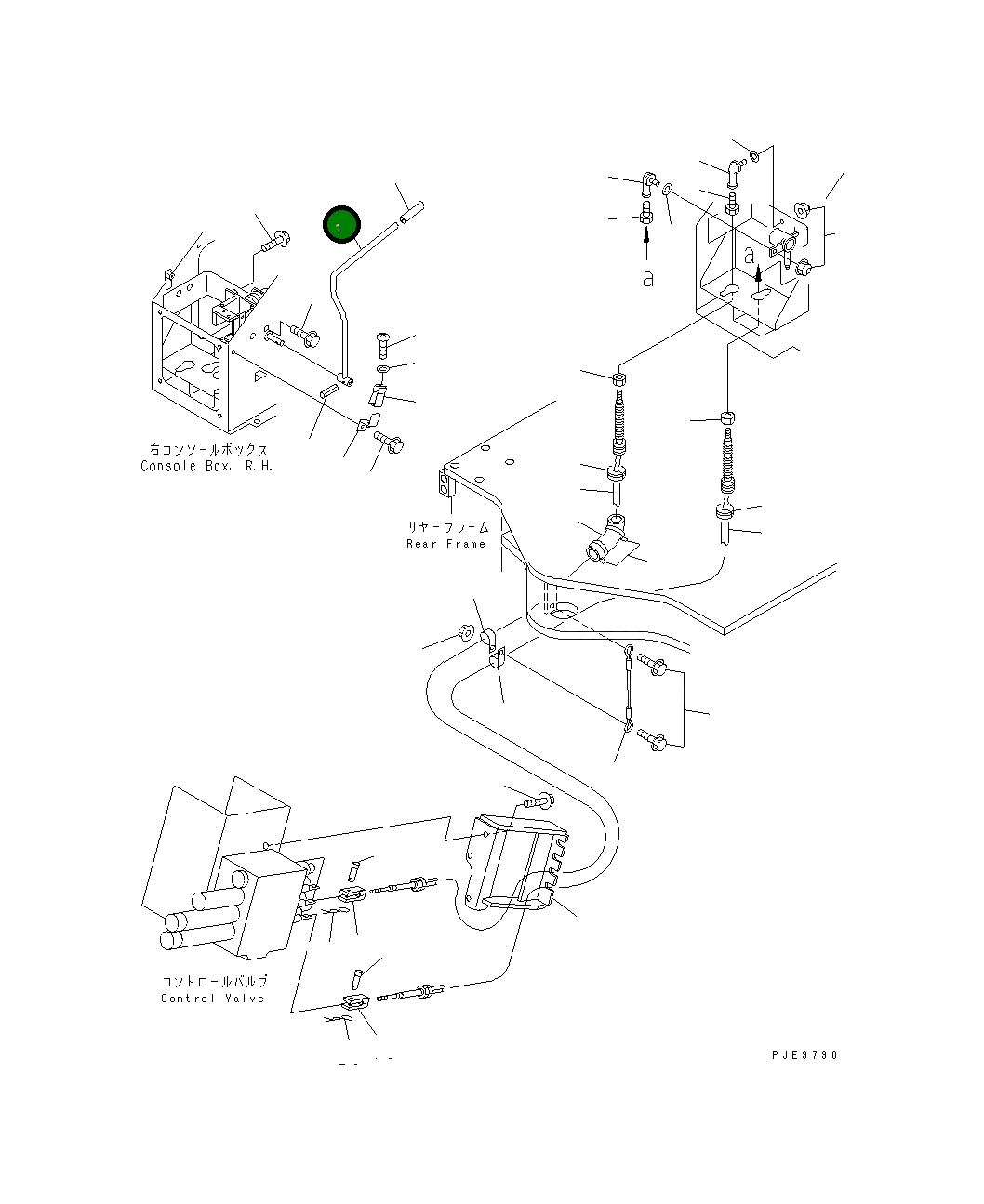 Рычаг 417-43-28160 Komatsu