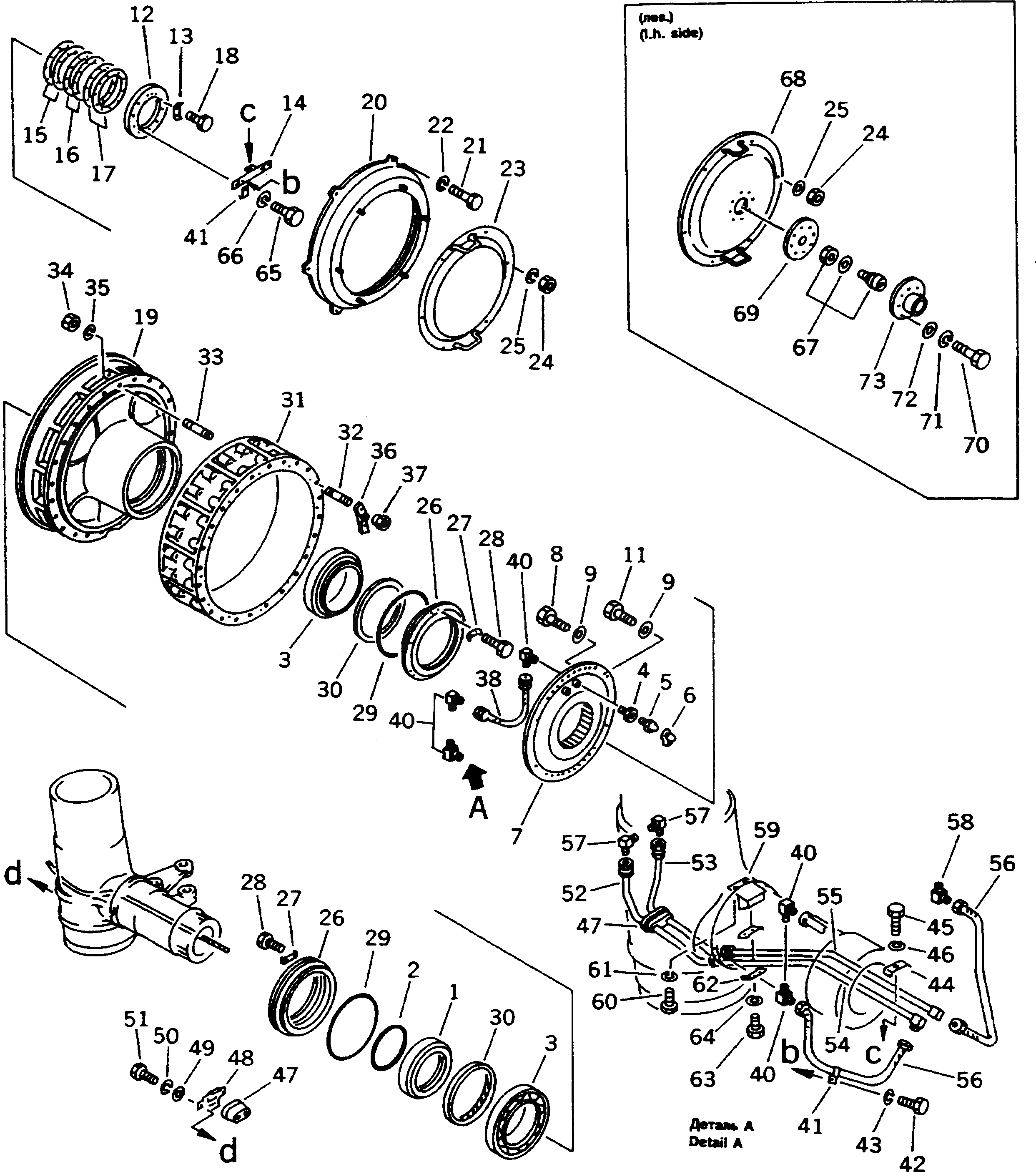 Крышка 581-27-11251  Komatsu
