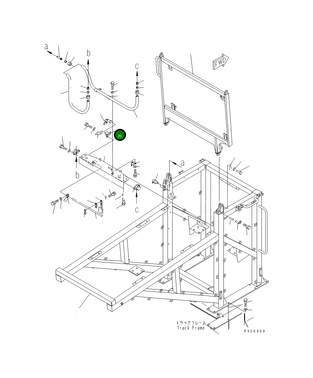 Крышка 8255-71-1560 Komatsu