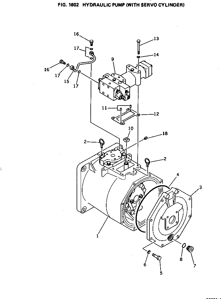 Крышка 706-47-40330  Komatsu