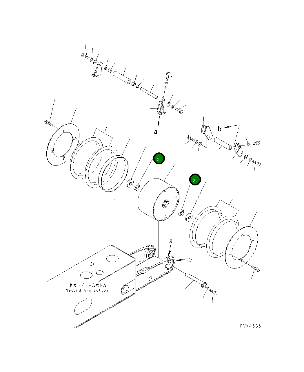 Подшипник 06302-06205 Komatsu