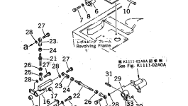 Вилка 20M-43-72121 Komatsu