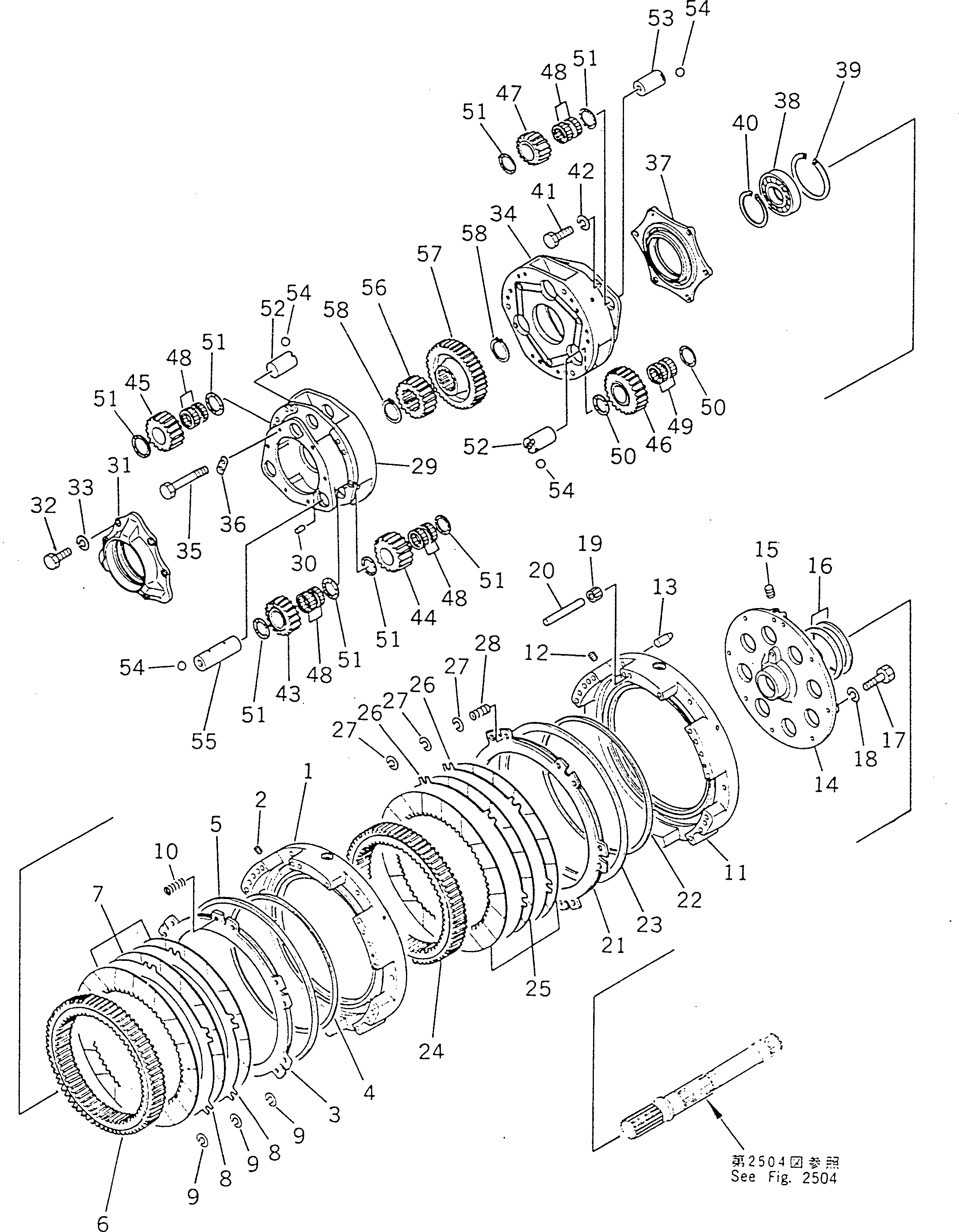 Подшипник 06002-01020 Komatsu