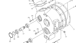 Шпилька 01144-51095 Komatsu