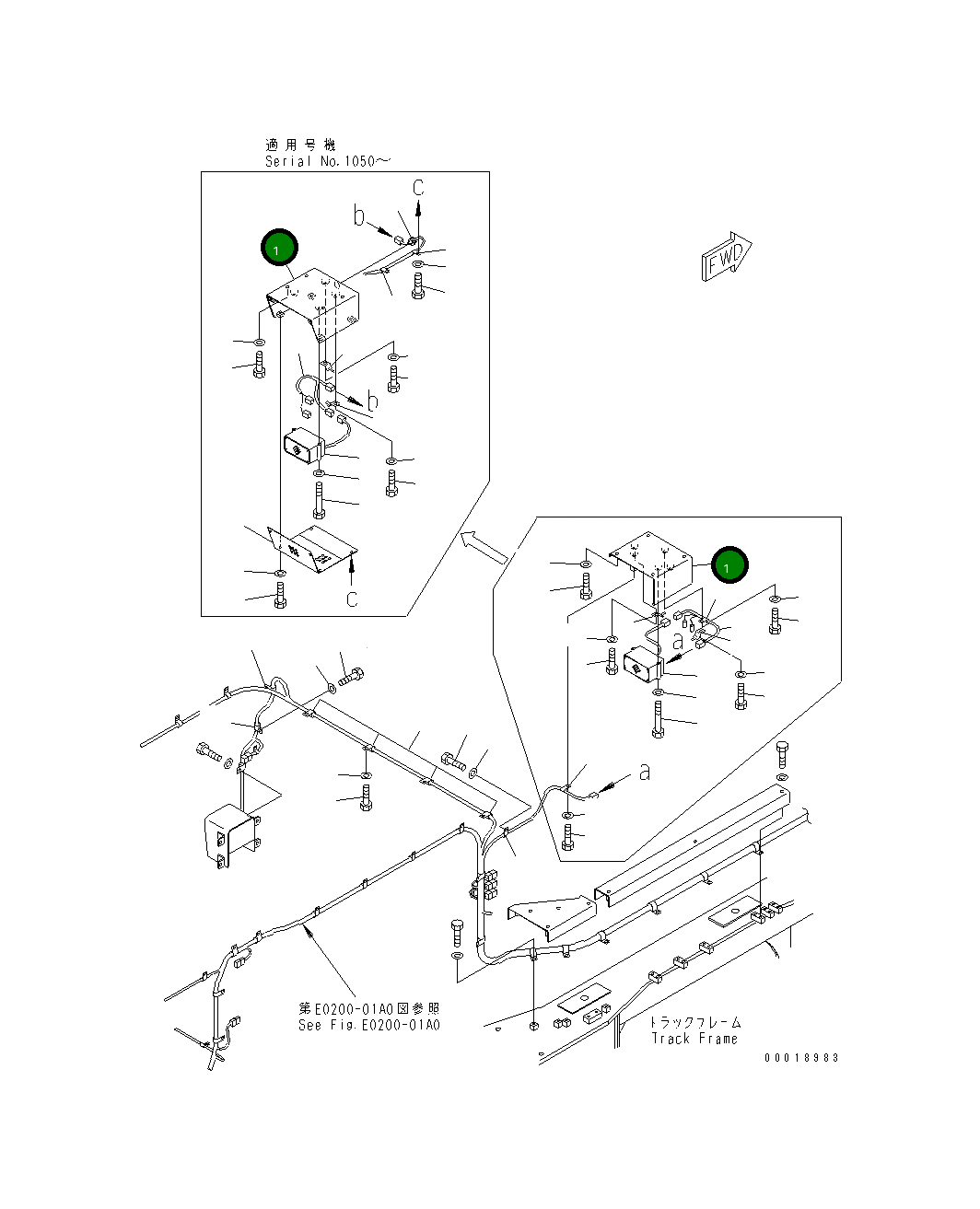 Крышка 8295-06-1691  Komatsu