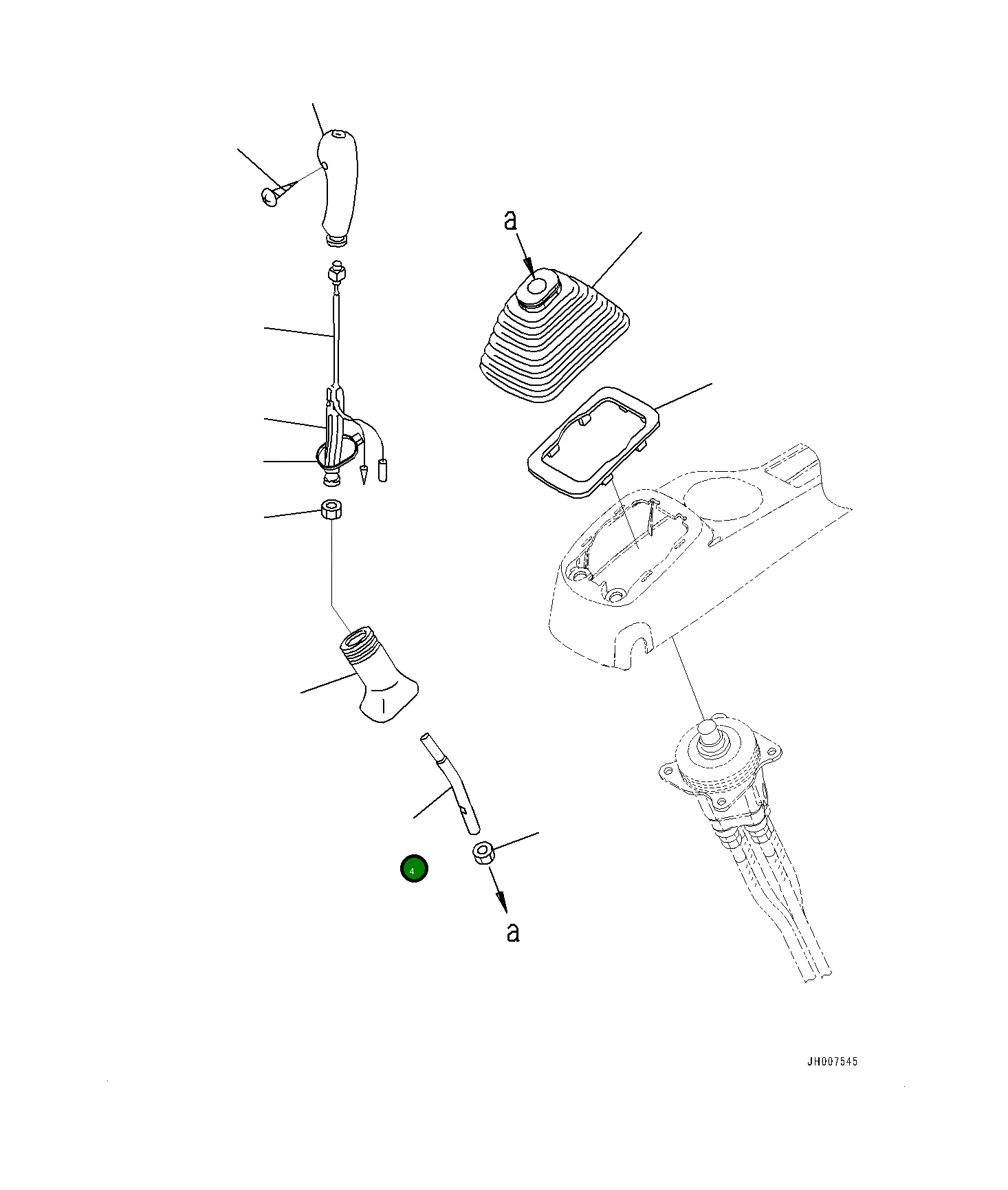 Рычаг 20Y-43-11471 Komatsu