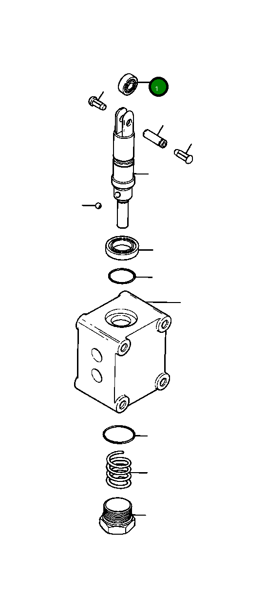 Подшипник 606 283 C91 Komatsu
