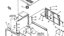 Крышка 418-54-11390 Komatsu