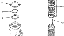 Вал 703-07-92110 Komatsu
