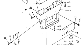 Крышка 207-43-33270 Komatsu