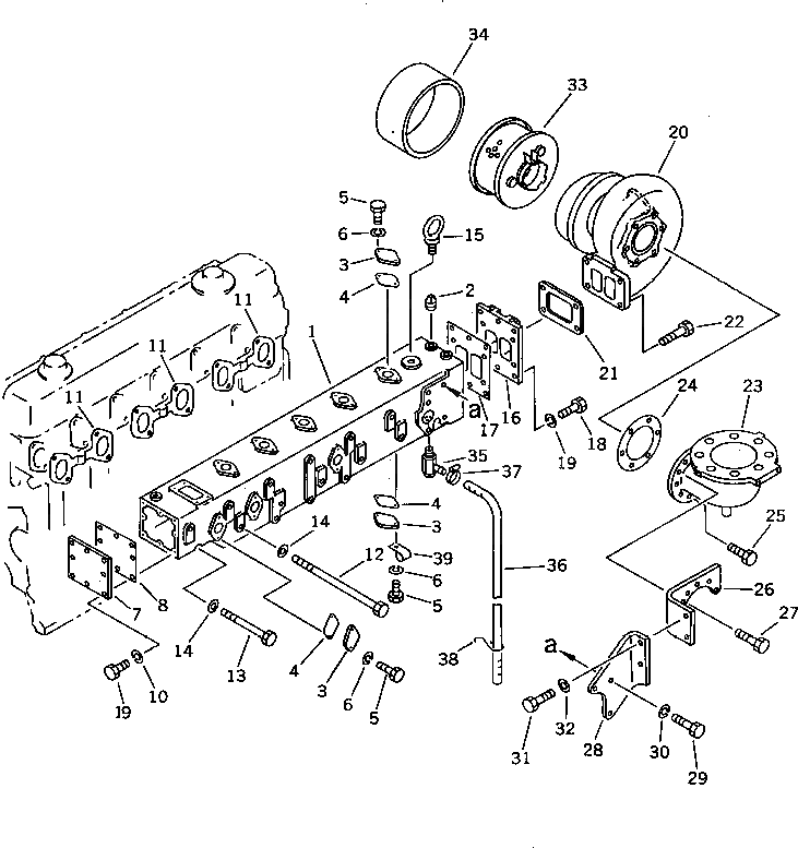 Крышка 6138-15-5210  Komatsu