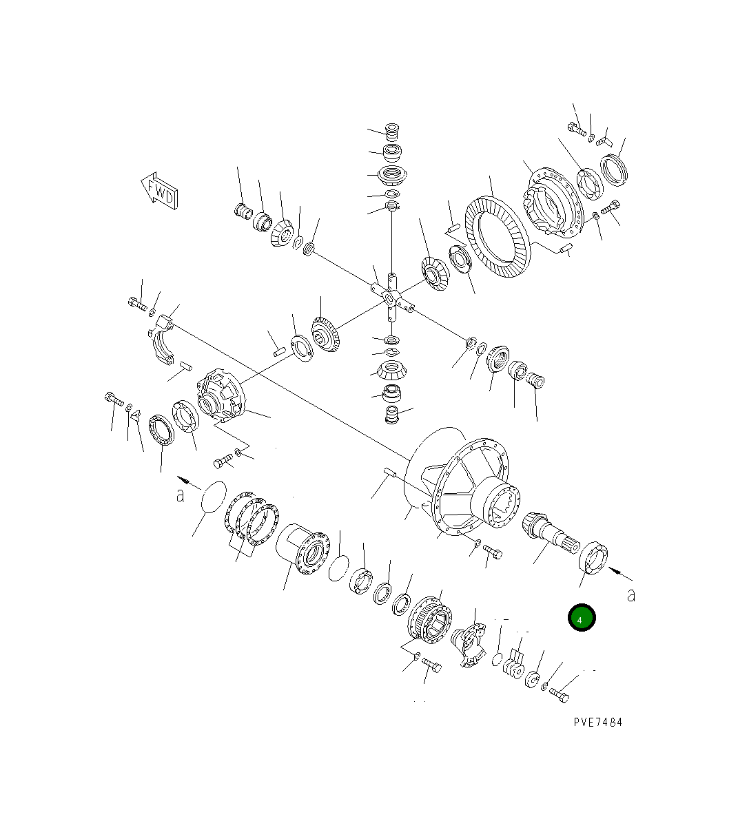 Подшипник 561-27-11910 Komatsu