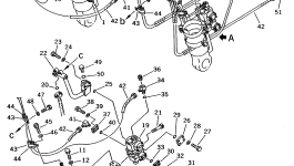 Блок 208-62-34530 Komatsu