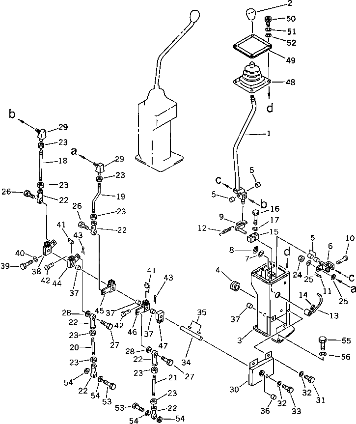 Рычаг 29S-43-24180 Komatsu