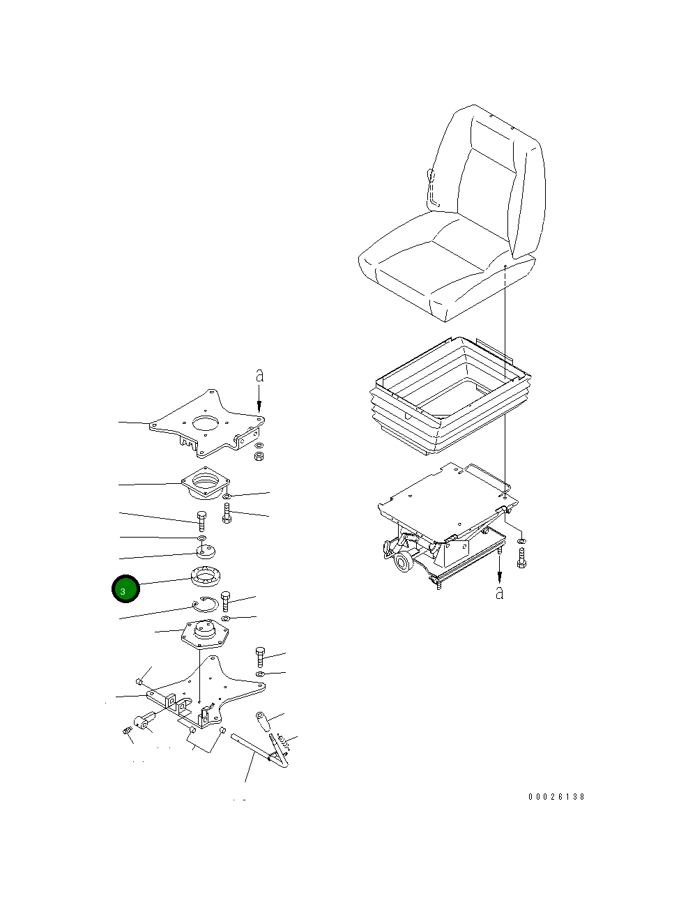Подшипник 06304-06014  Komatsu