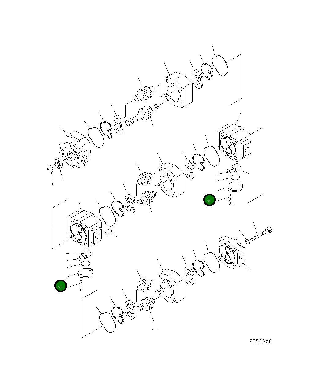Крышка KB20131-31321 Komatsu