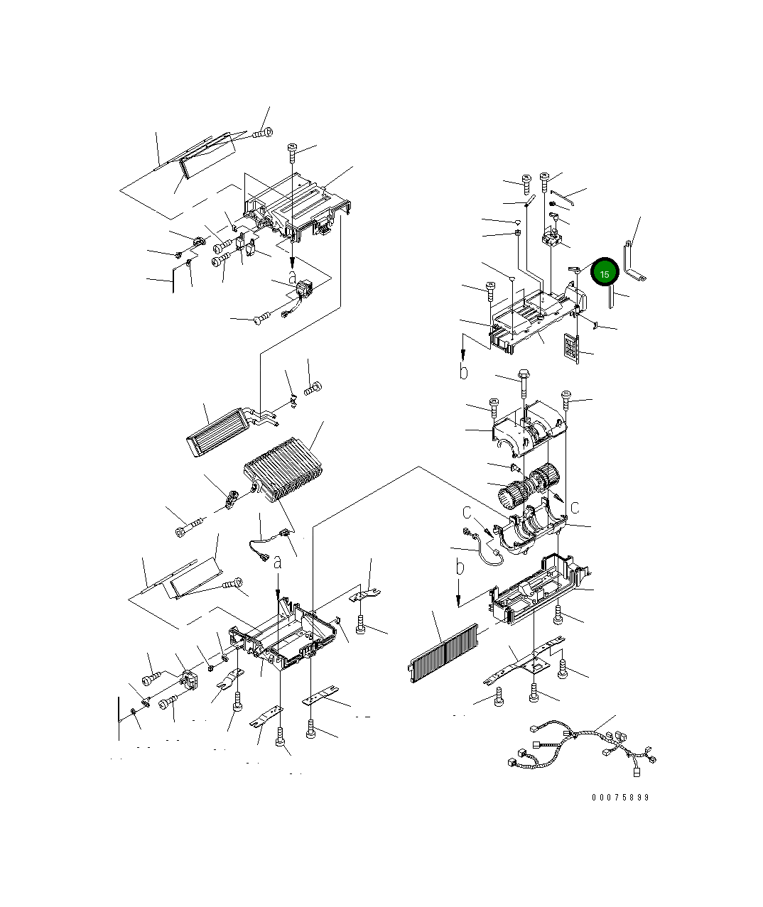 Рычаг AN51571-43290 Komatsu