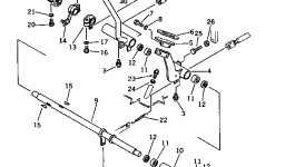 Рычаг 202-43-48191 Komatsu