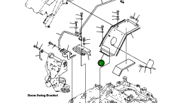 Крышка 22P-54-12950 Komatsu
