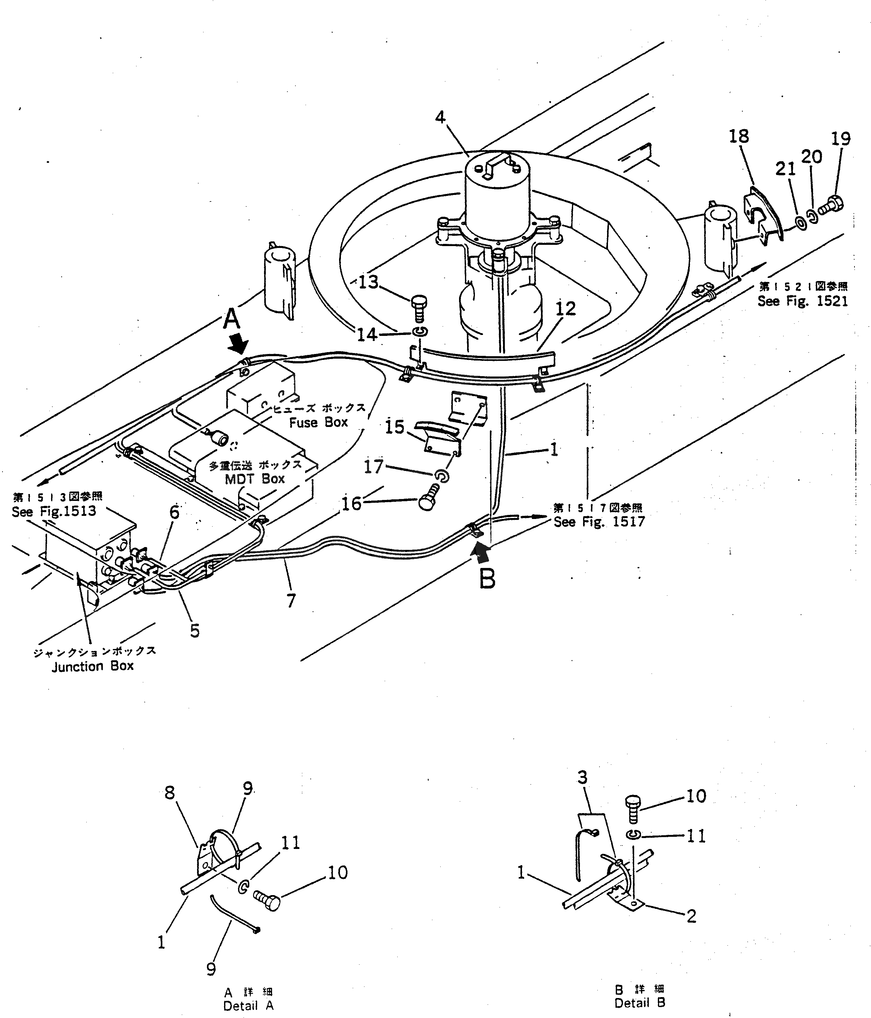 Крышка 22X-06-19220  Komatsu