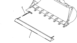 Крышка 418-849-1110 Komatsu