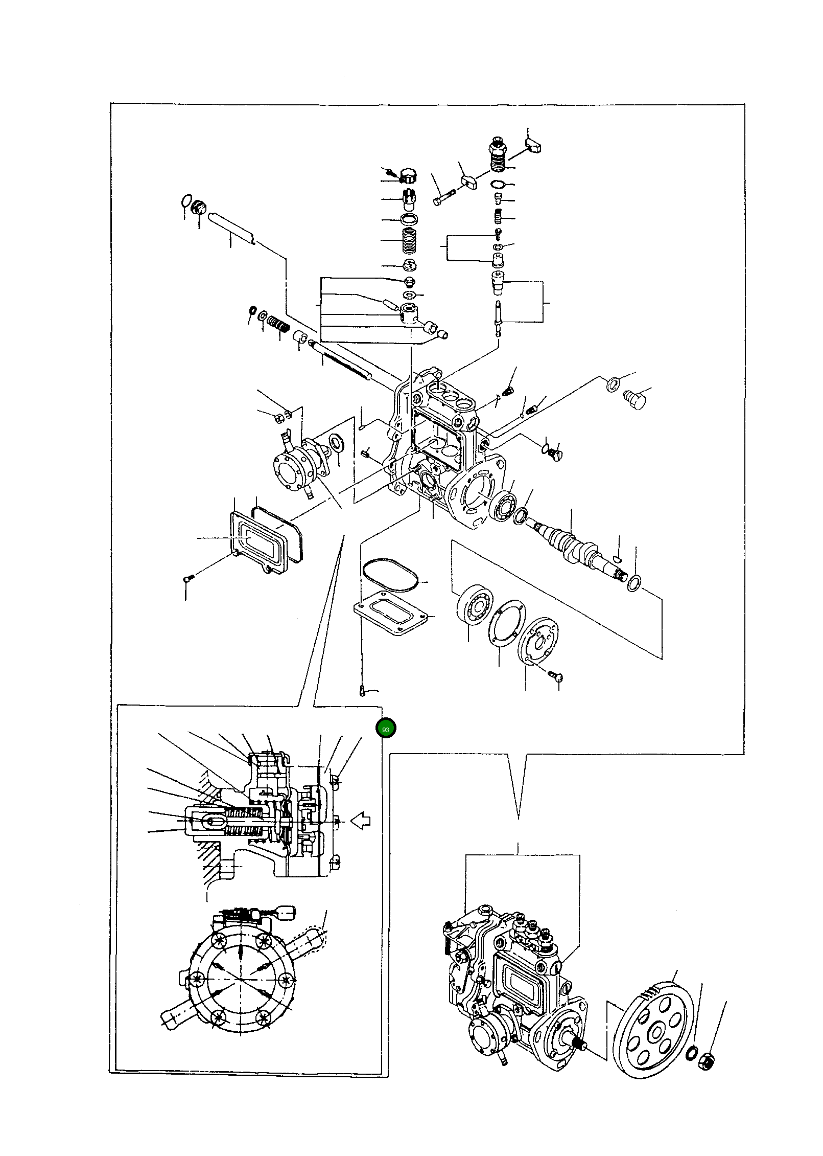 Крышка YMR000263 Komatsu