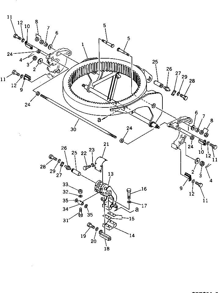 Крышка 234-70-33240 Komatsu