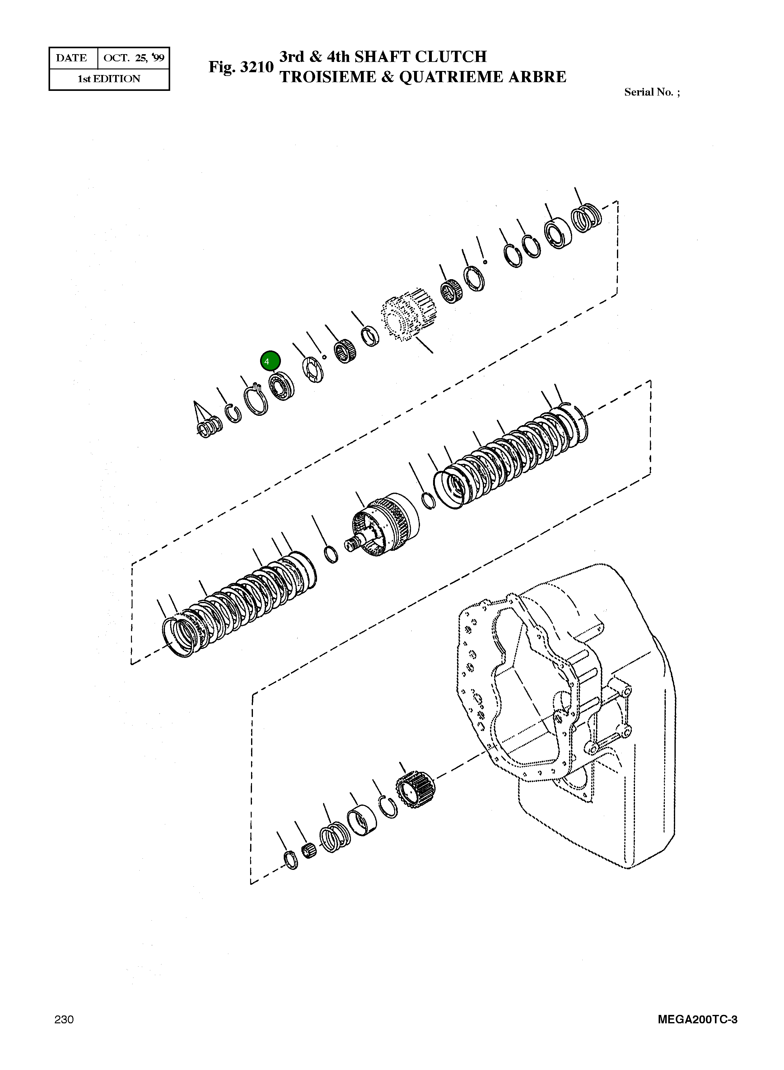 Подшипник 241606 Komatsu