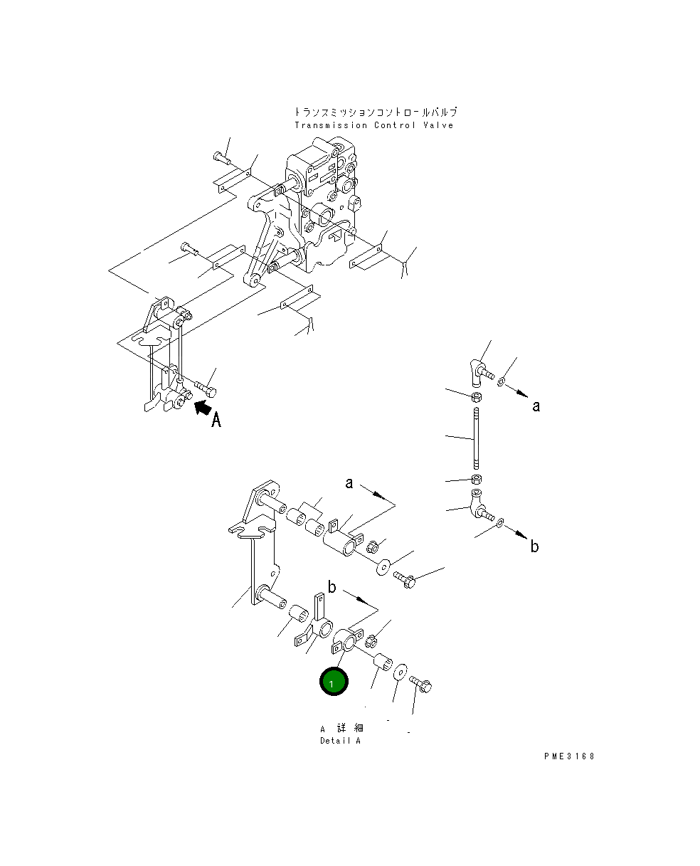 Рычаг 416-43-26150 Komatsu