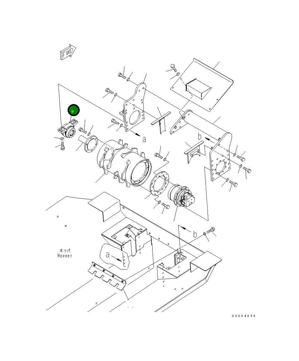 Подшипник 8255-71-4650 Komatsu