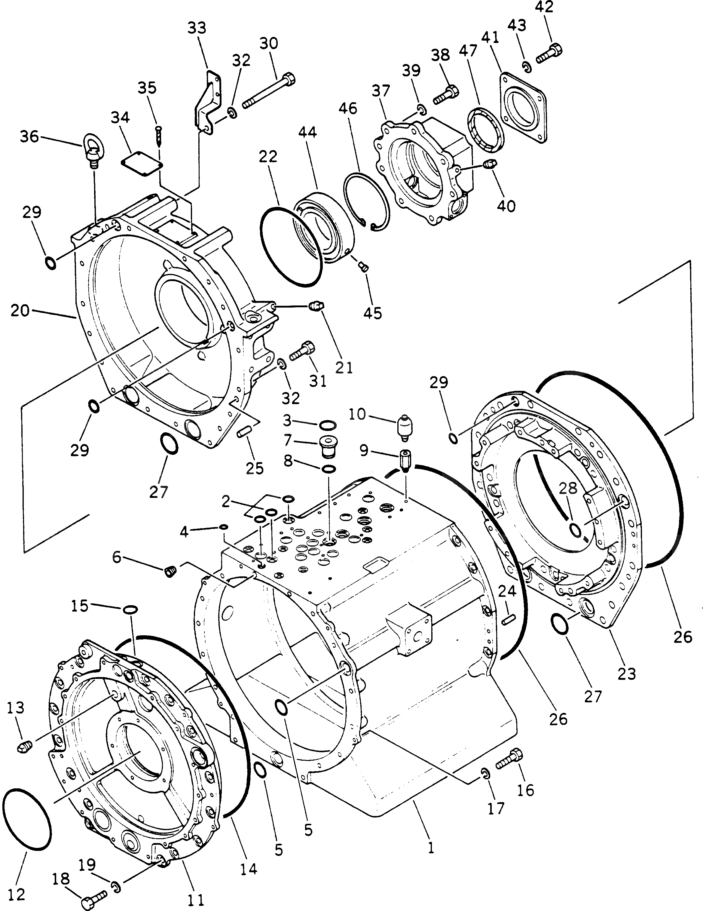 Крышка 566-15-41141 Komatsu