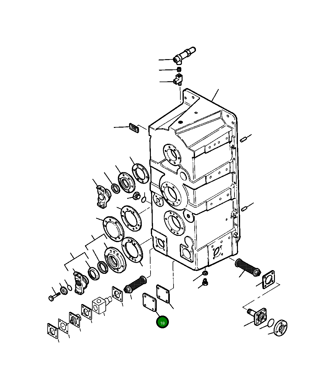 Крышка 931 221 C1 Komatsu
