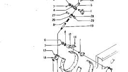 Вал D50-S98B Komatsu