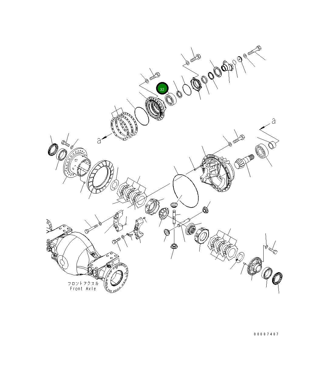 Подшипник 426-22-31820 Komatsu