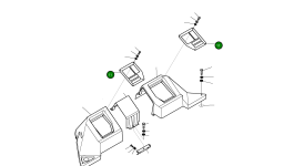 Крышка 4621-3219 Komatsu