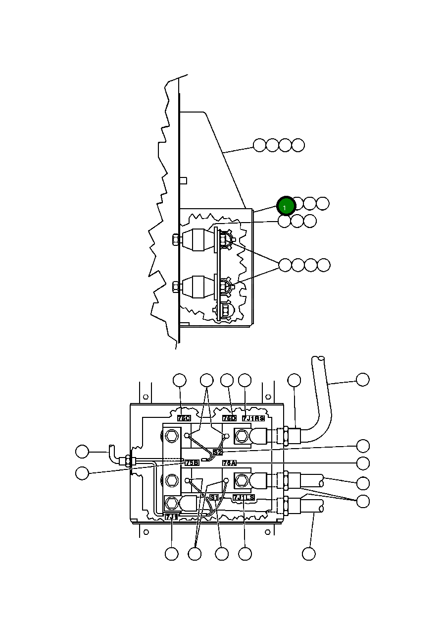 Крышка EC0466  Komatsu