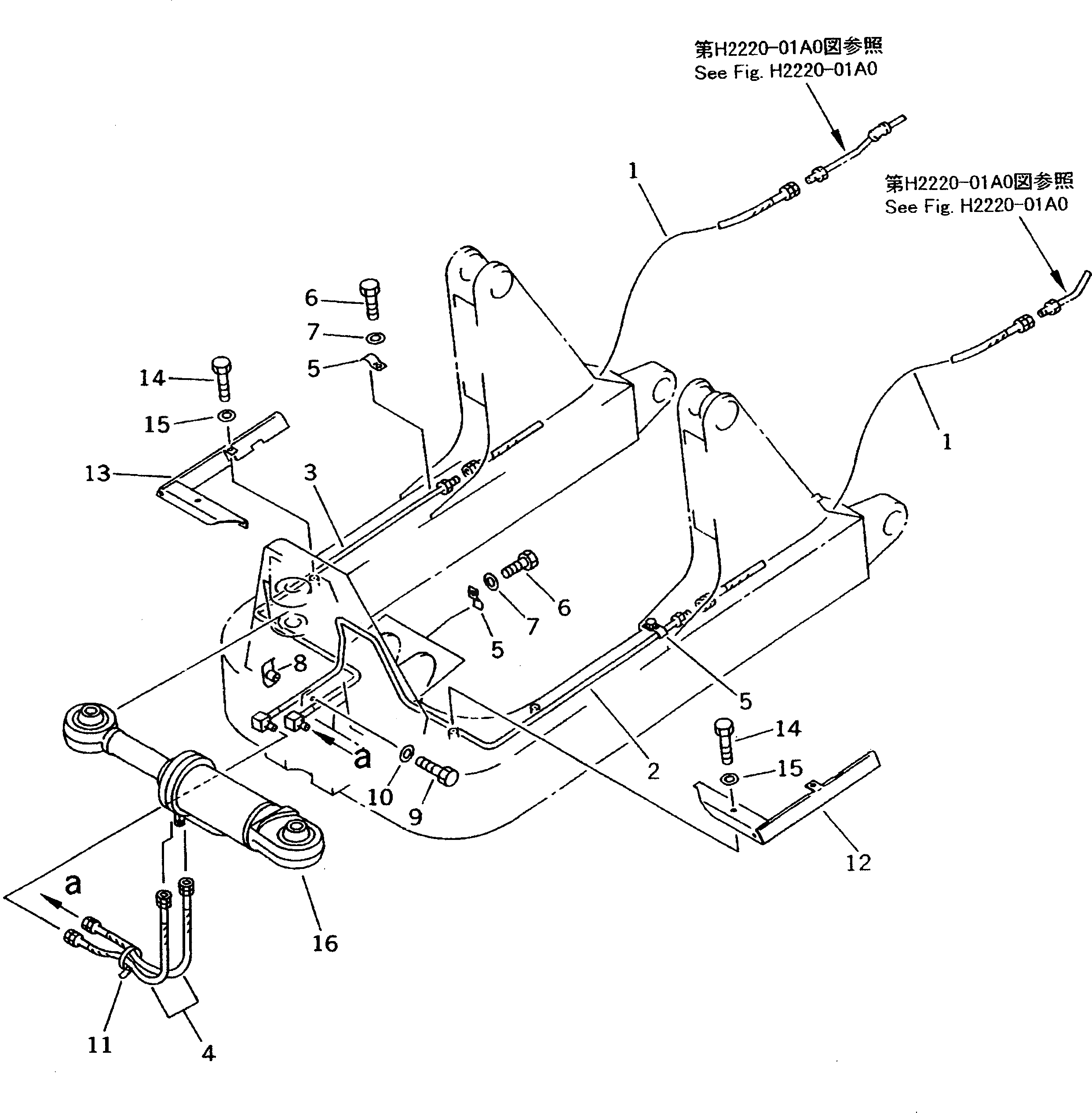 Крышка 130-62-82930 Komatsu