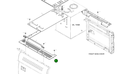Крышка K1000006B Komatsu