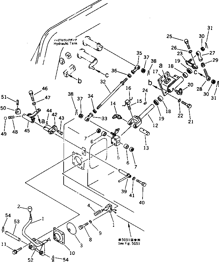 Рычаг 14F-43-81110 Komatsu