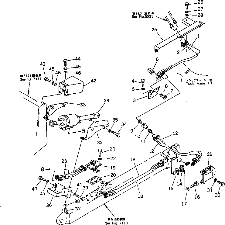 Крышка 14F-70-81350 Komatsu