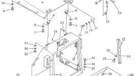 Крышка 235-54-21170 Komatsu