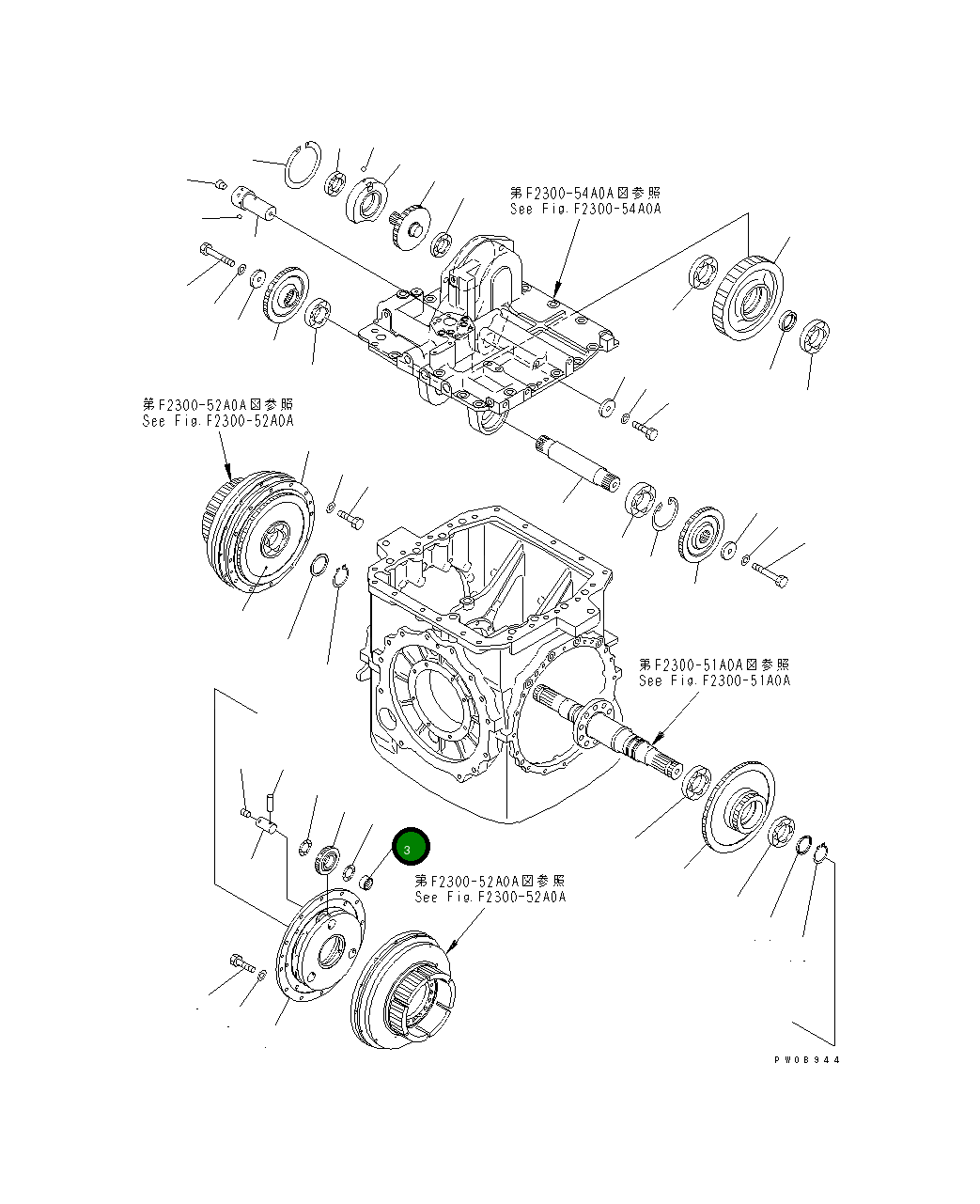 Подшипник 14Y-22-22380 Komatsu