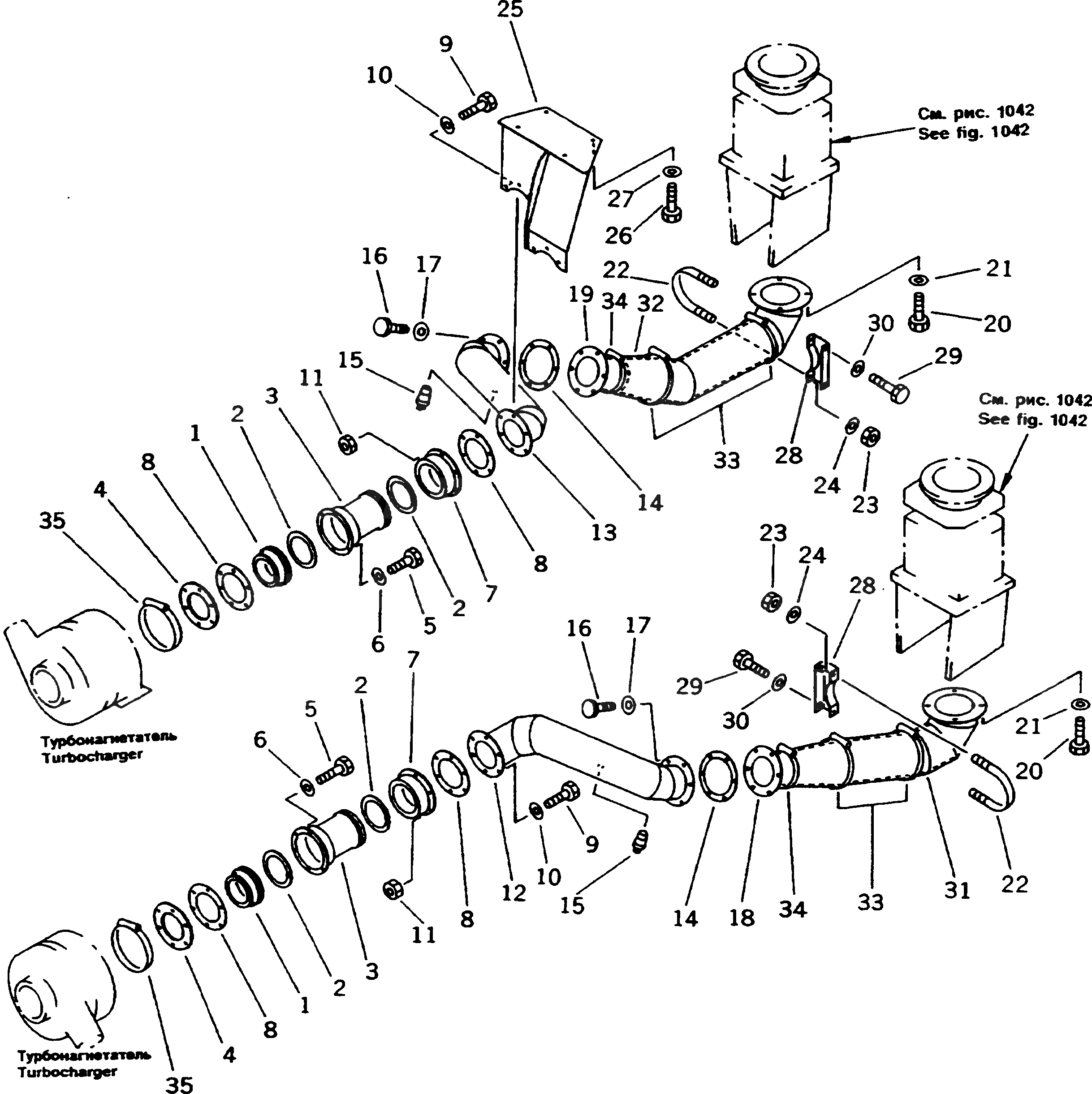 Крышка 581-02-21360 Komatsu