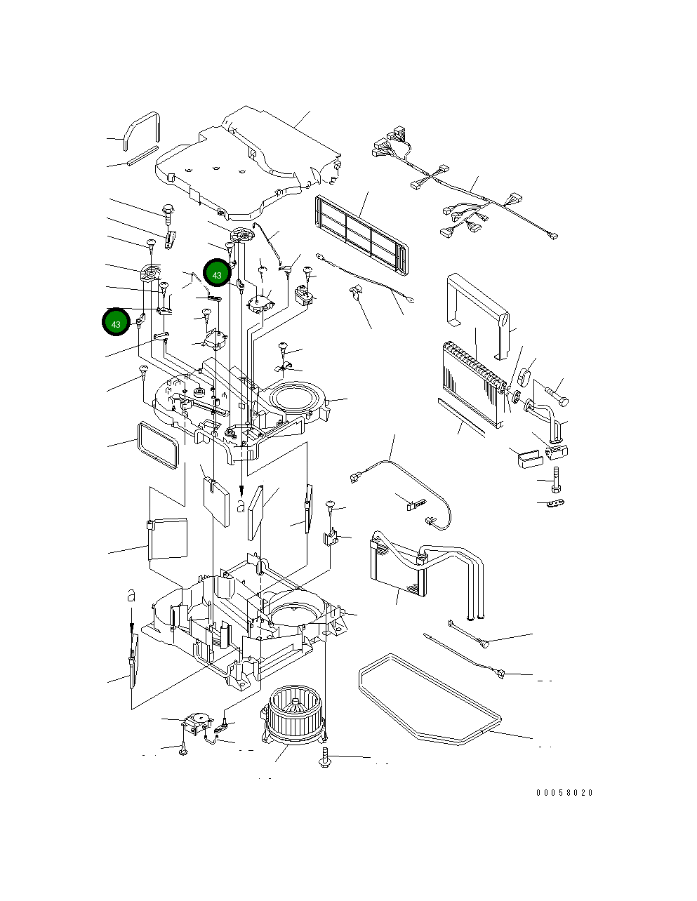 Рычаг ND116780-4700 Komatsu