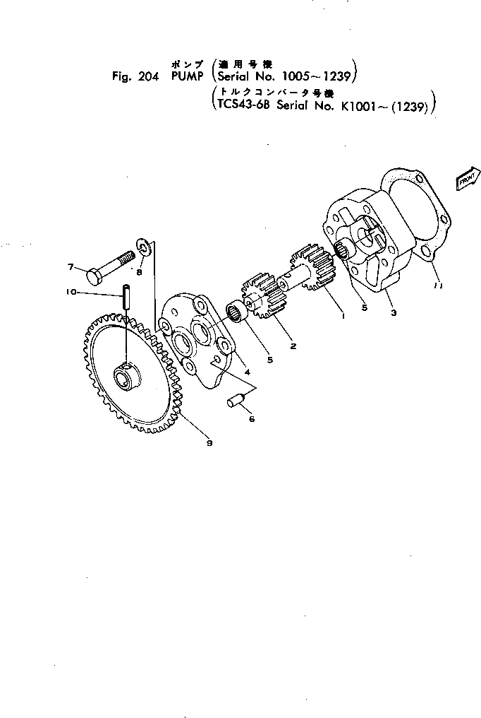 Крышка 287-13-13540 Komatsu
