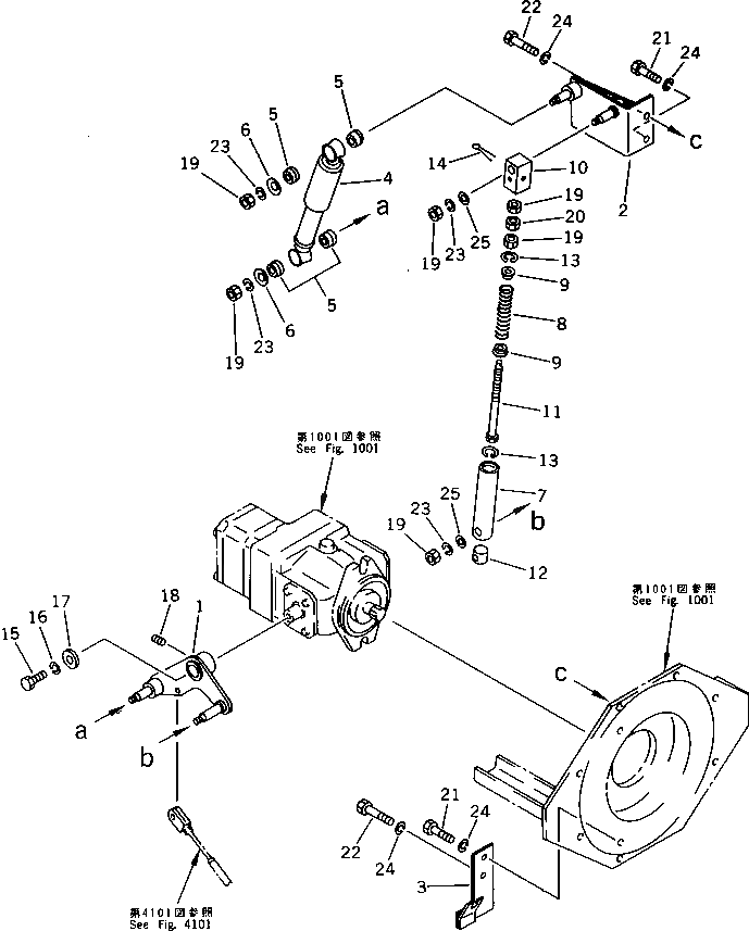 Рычаг 266-30-68100 Komatsu