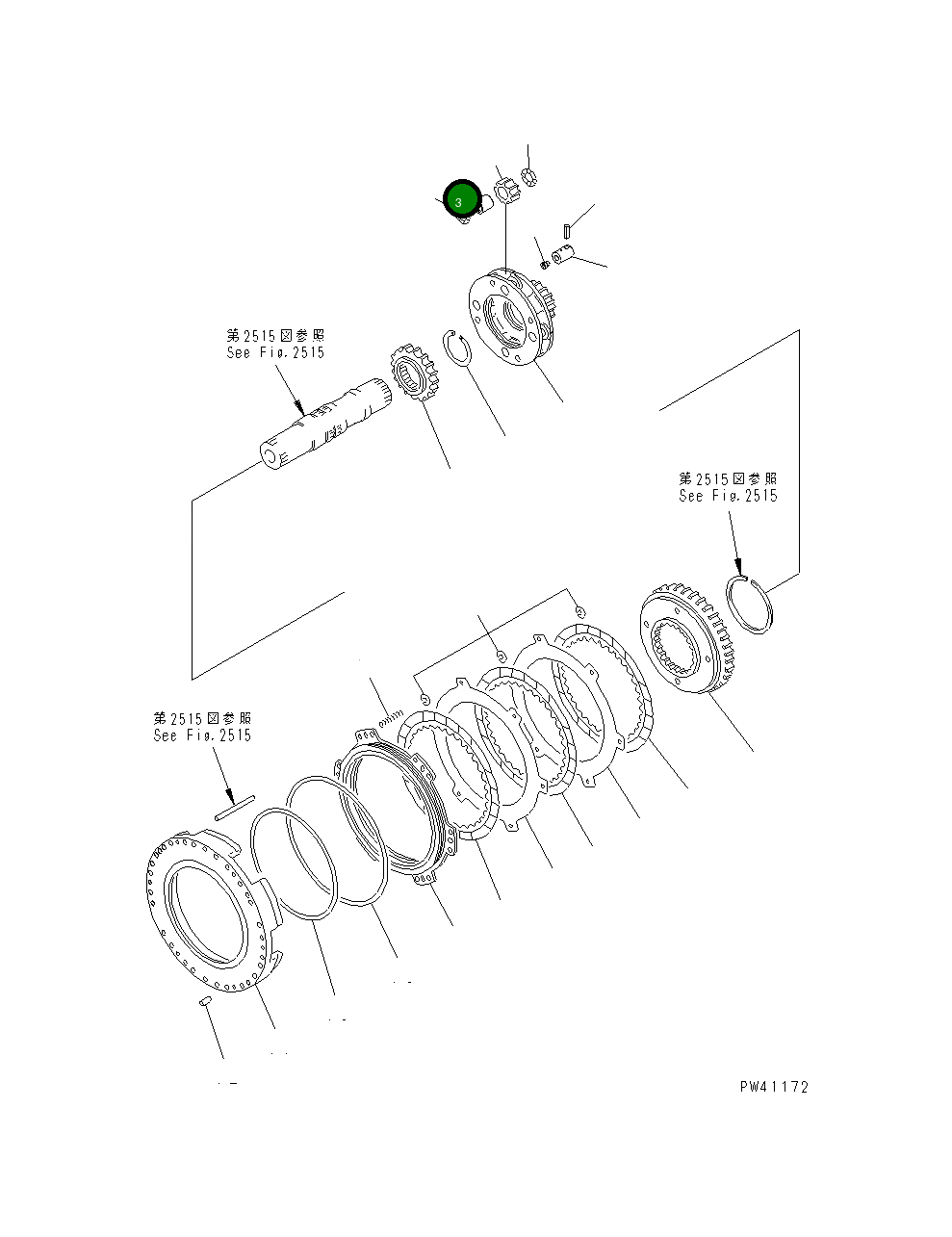 Подшипник 426-15-12960 Komatsu