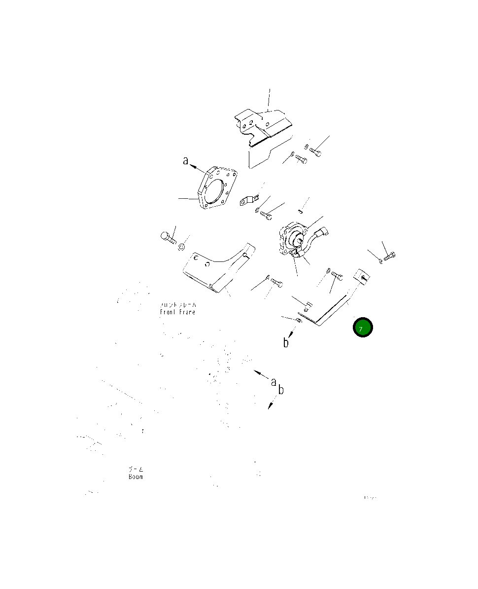 Рычаг 418-U94-5181 Komatsu